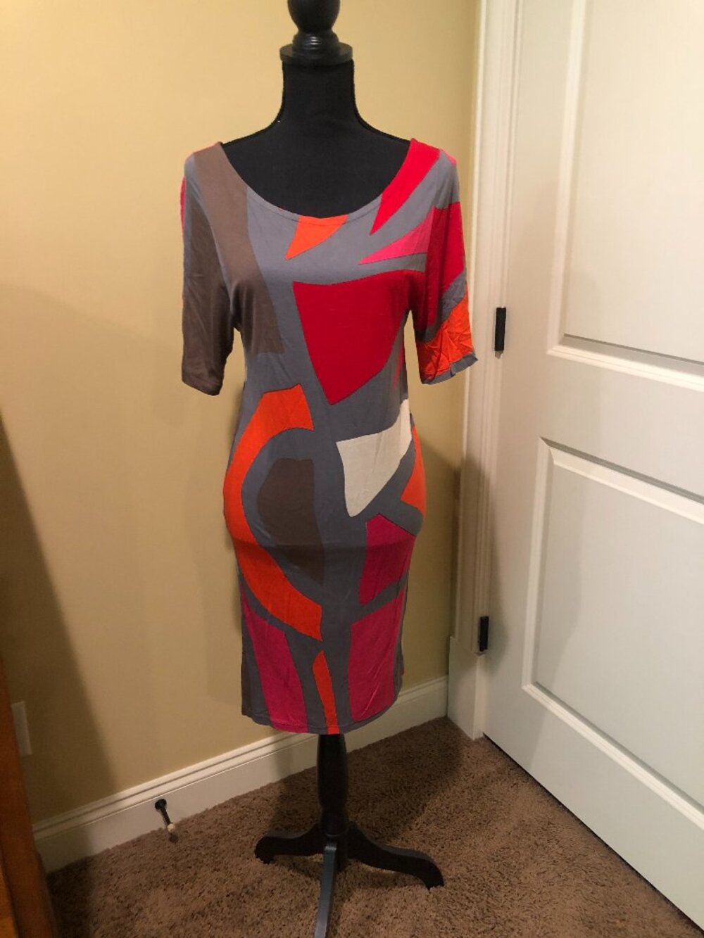 French Connection Color Block Dress, Size 6